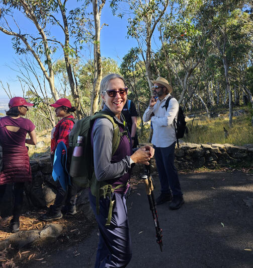 Happy Tribe member in Macedon Ranges