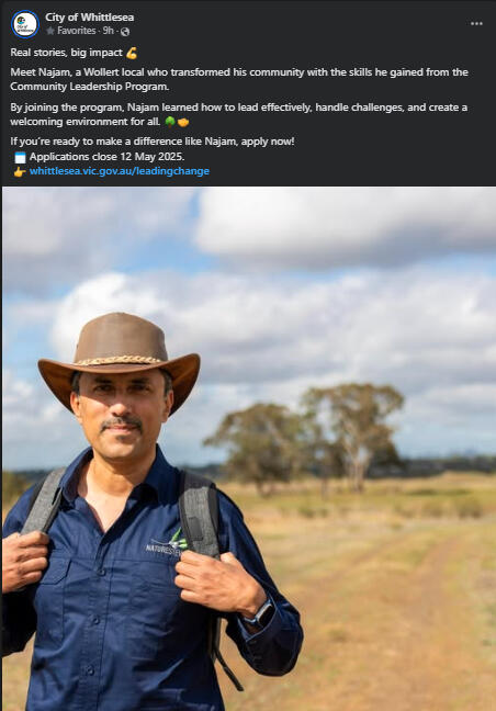 City of Whittlesea Facebook Page Feature The Hiking Tribe